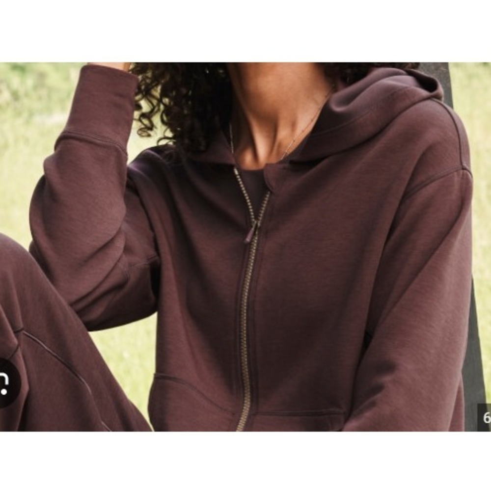 Rhone DreamGlow Hoodie Jogger Set Womens Size L Brown‎ Berry - Picture 2 of 16